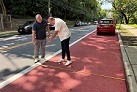 How a tape measure became the latest weapon in battle over Staten Island bus lanes